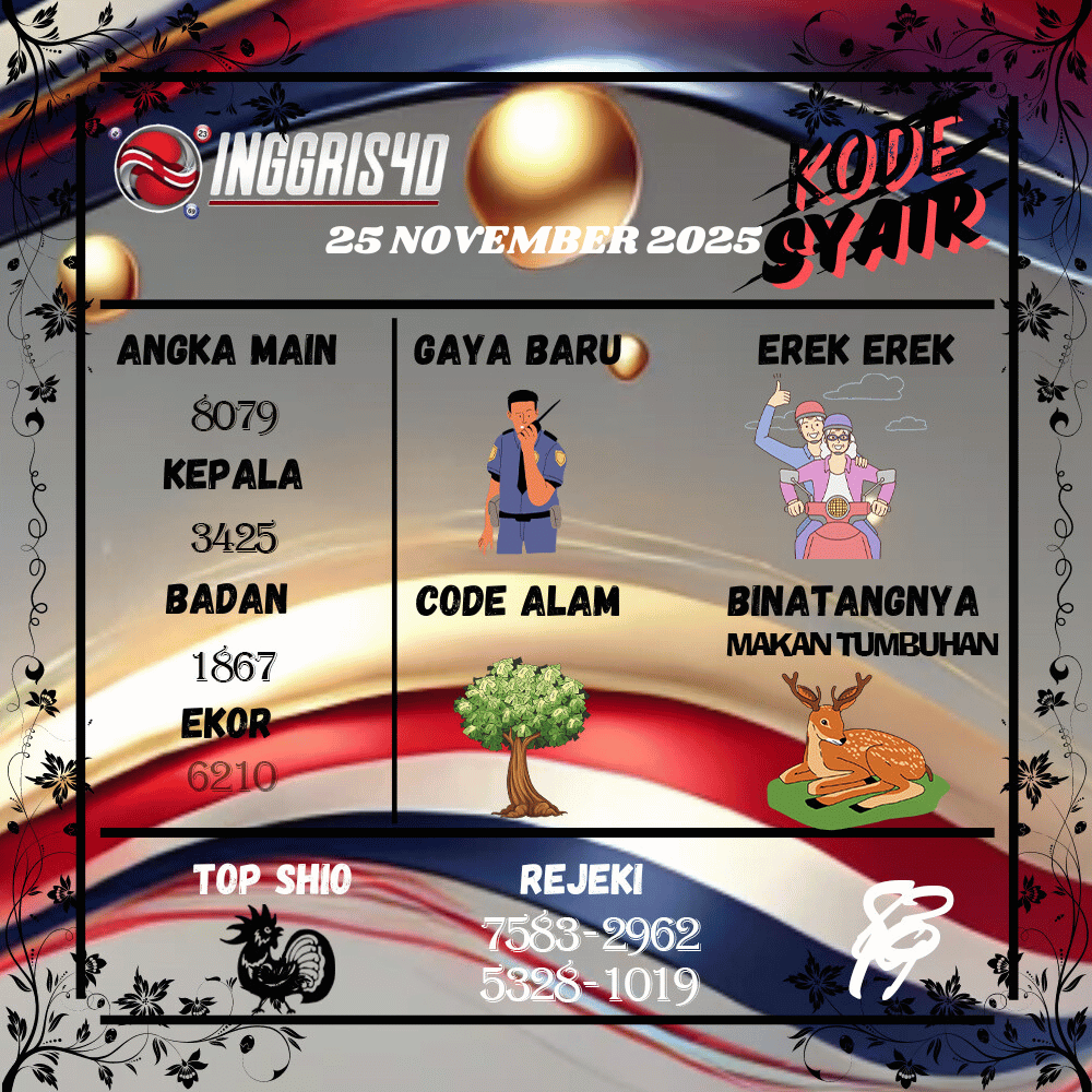 Kode Syair Inggris4D Pools - November Pools